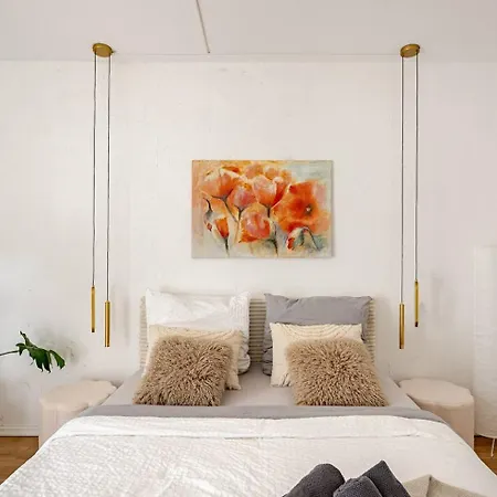 Modernes Designer Loft Mit Flair In Hochheim & Tiefgarage